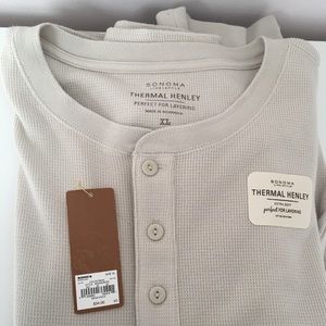 NWT: Sonoma Thermal Henley